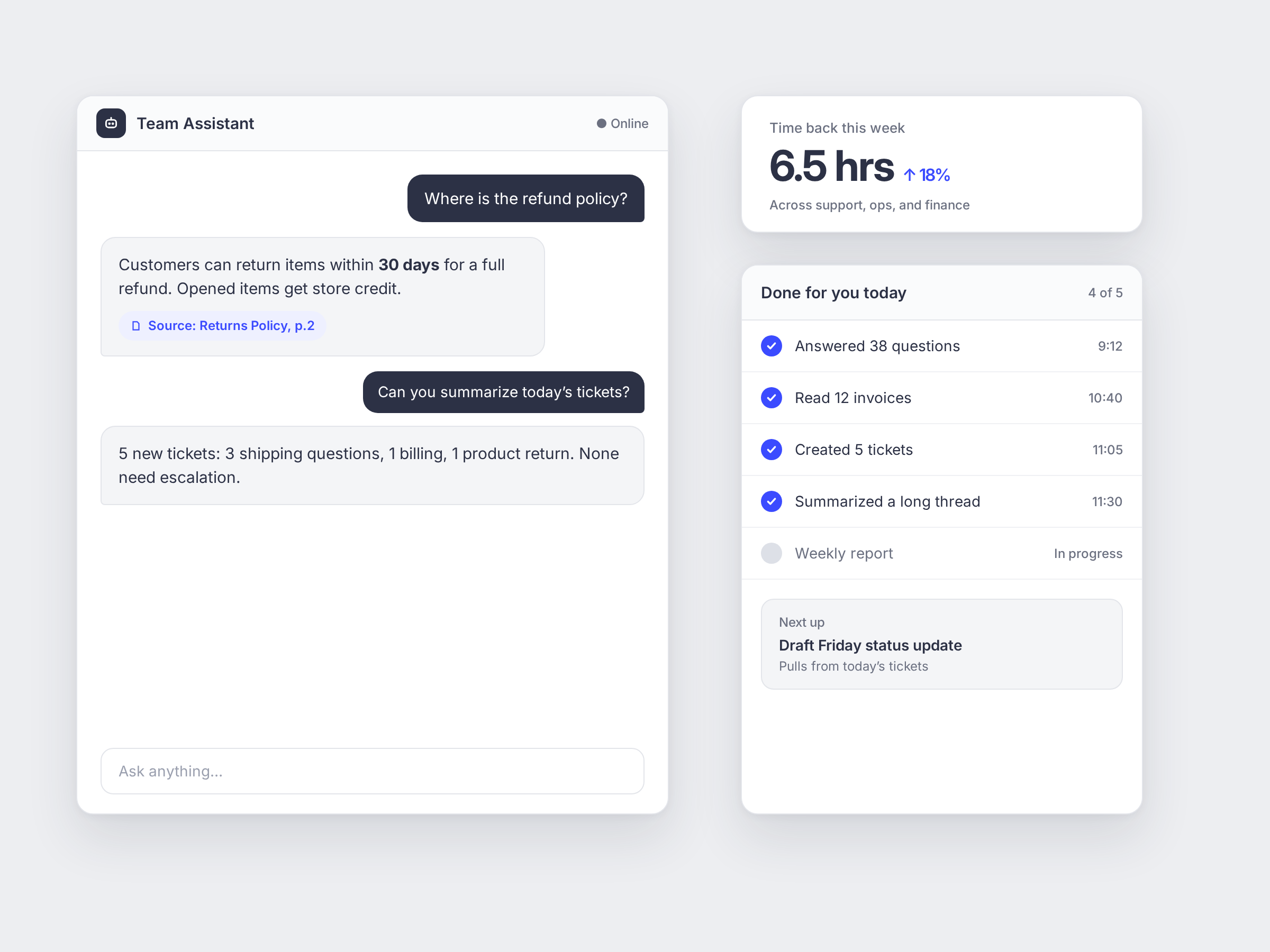 Illustration of AI Assistants at a glance